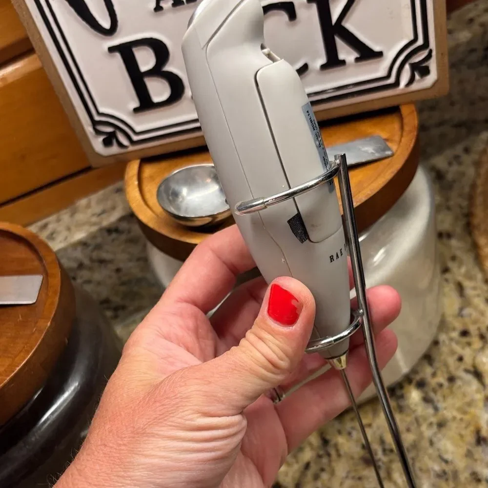 Rae Dunn Gray Handheld Milk Frother